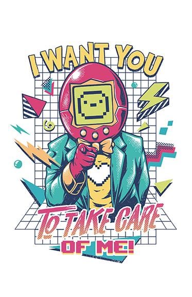 Samagotchi Posters by Ilustrata - Pixel Empire