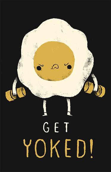 Yoked Gym Posters by Louis Roskosch - Pixel Empire