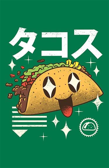 Kawaii Taco Posters by Vincent Trinidad - Pixel Empire