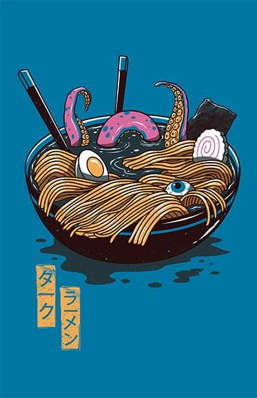 Dark Ramen Posters by Vincent Trinidad - Pixel Empire