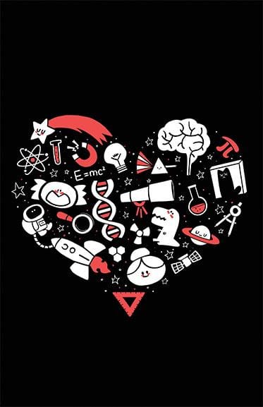 I Heart Science Posters by Anna-Maria Jung - Pixel Empire