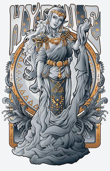 Hyrule Princess Posters by Saqman - Pixel Empire