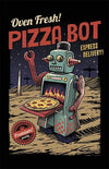 Pizza Bot Posters by Vincent Trinidad - Pixel Empire