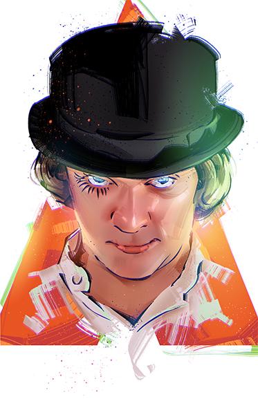 Clockwork Orange Posters by Nikita Abakumov - Pixel Empire