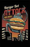Burger Bot Posters by Vincent Trinidad - Pixel Empire