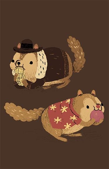 Rescue Chipmunks Posters by Louis Roskosch - Pixel Empire