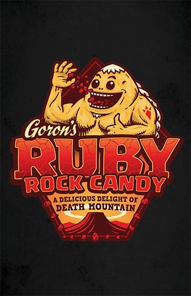 Goron Rock Candy Posters by Cory Freeman Design - Pixel Empire