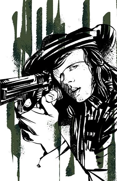 The Walking Dead Carl Posters by Nikita Abakumov - Pixel Empire