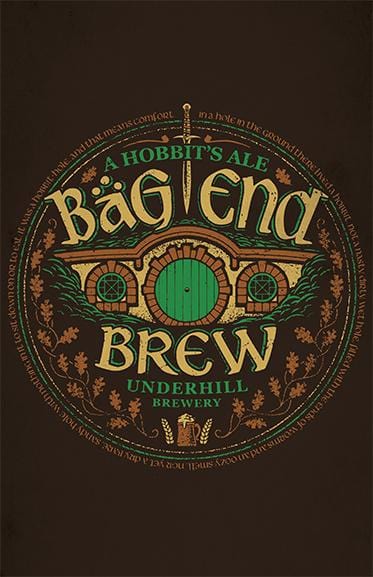 Bag End Brew Posters by Cory Freeman Design - Pixel Empire