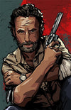 Rick Grimes Posters by Nikita Abakumov - Pixel Empire