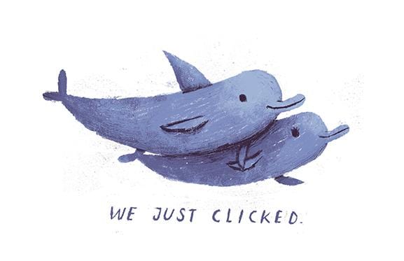 We Just Clicked Posters by Louis Roskosch - Pixel Empire