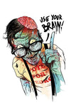 Use Your Brain Posters by Mathiole - Pixel Empire