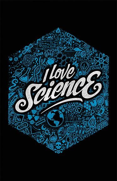 I Love Science Posters by StudioM6 - Pixel Empire