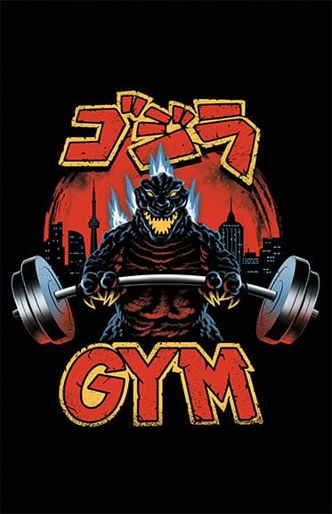 Zilla Gym Posters by Vincent Trinidad - Pixel Empire