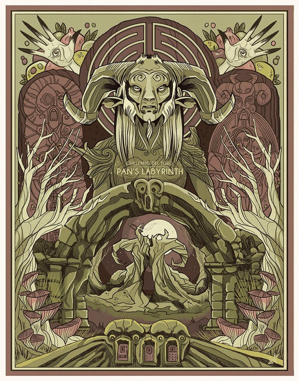 Pan Labyrinth - Guillermo del Toro Limited Print Posters by Beverly Arce - Pixel Empire