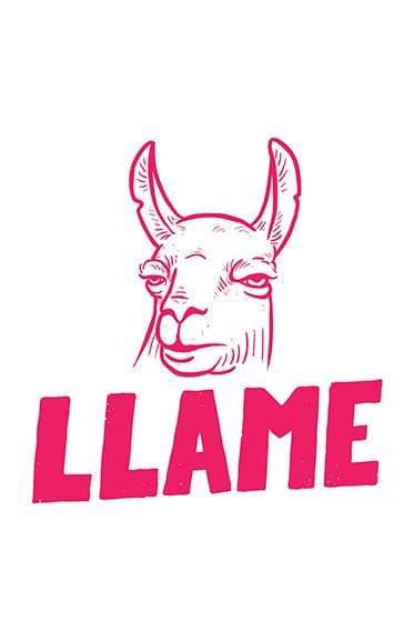 Llame Posters by Mathijs Vissers - Pixel Empire