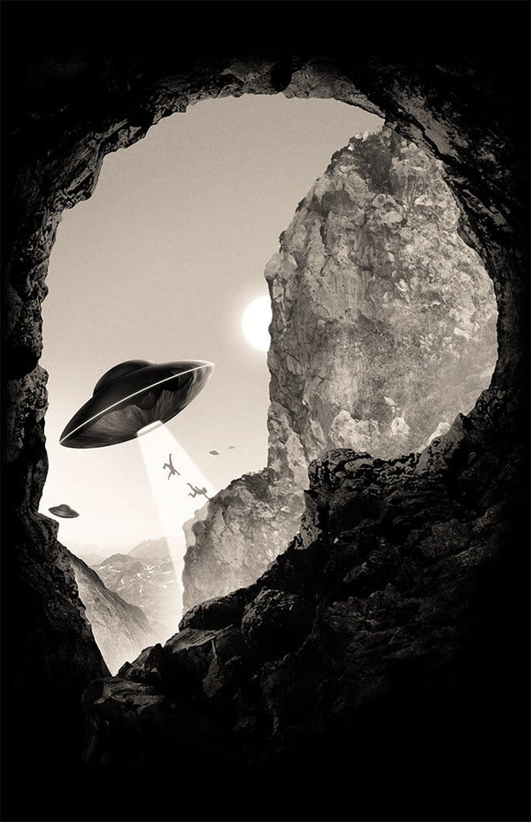 Alien Head Posters by Javi Ramos - Pixel Empire