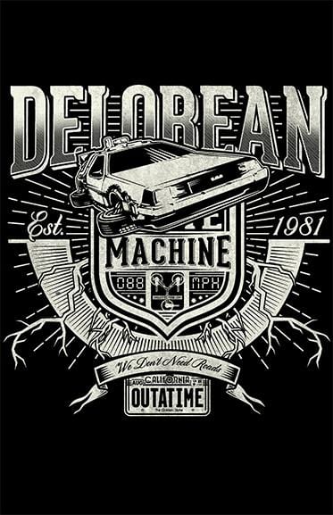 OUTATIME Posters by COD Designs - Pixel Empire