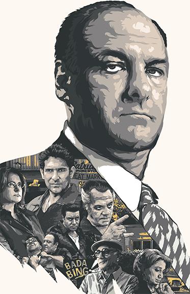 The Sopranos Posters by The Usher Designs - Pixel Empire