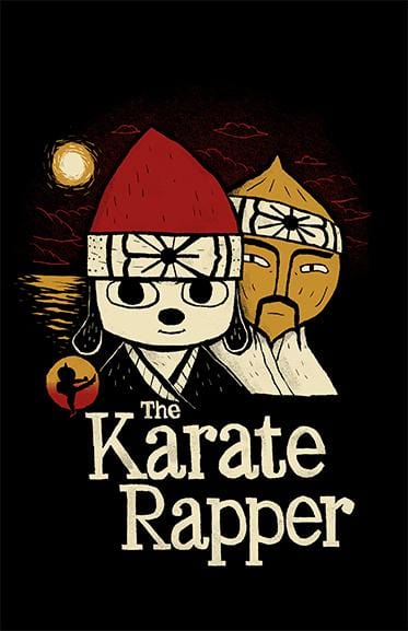 The Karate Rapper Posters by Louis Roskosch - Pixel Empire