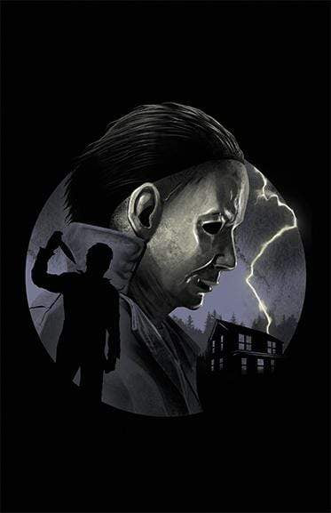 The Shaped Slasher Posters by Vincent Trinidad - Pixel Empire