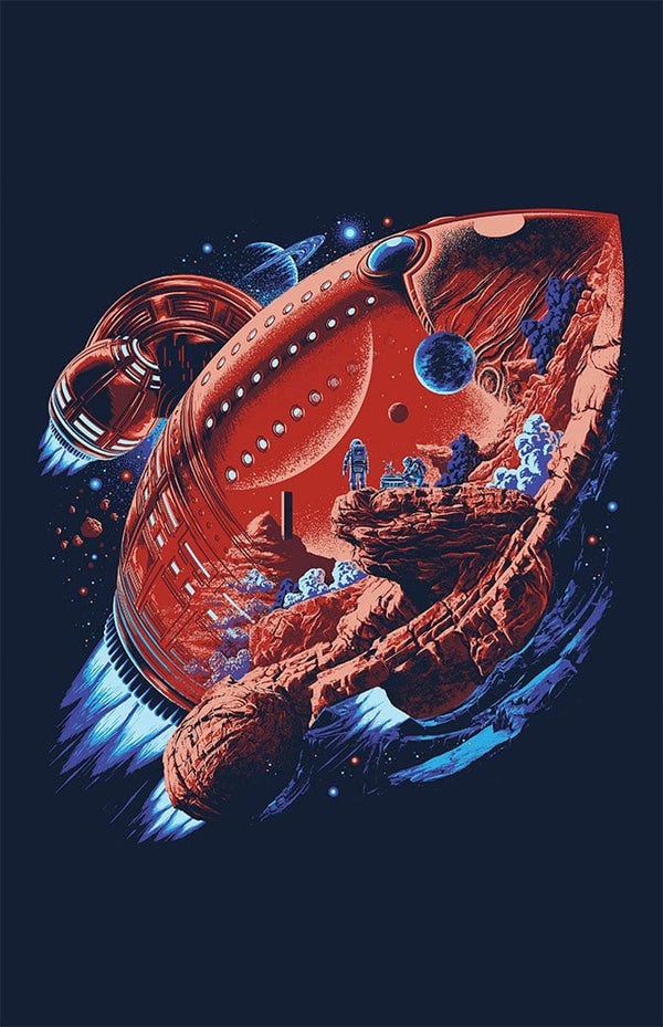 Rocket Planet Posters by Javi Ramos - Pixel Empire