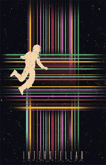 Interstellar Posters by Felix Tindall - Pixel Empire