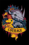 Courage Power Posters by Typhoonic - Pixel Empire
