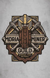 Moria Miner Guild Posters by Cory Freeman Design - Pixel Empire