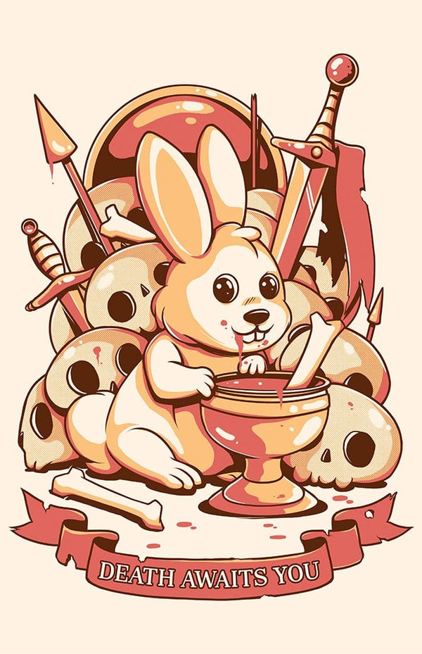Bunny Grail Posters by Ilustrata - Pixel Empire