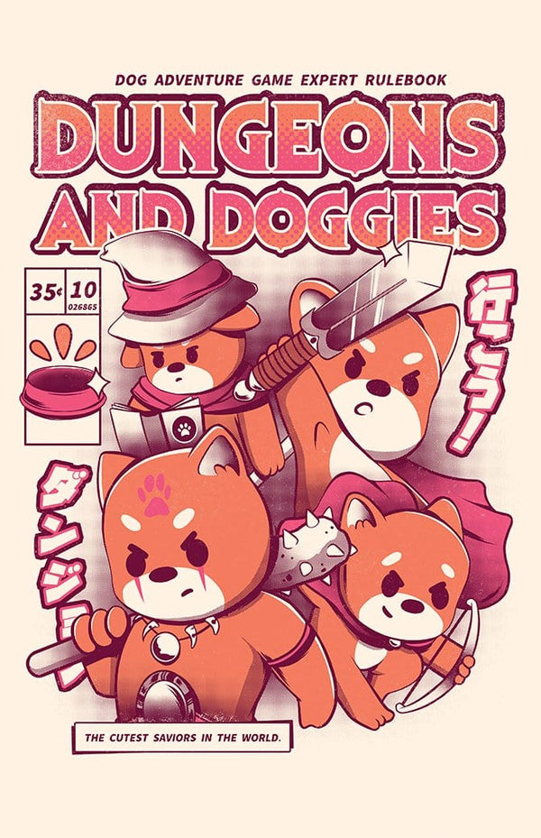 Dungeon and Doggies Posters by Ilustrata - Pixel Empire