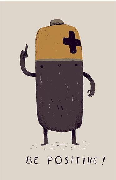 Be Positive Posters by Louis Roskosch - Pixel Empire
