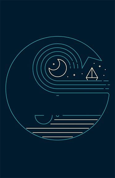 Moonlight Companions Posters by Rick Crane - Pixel Empire