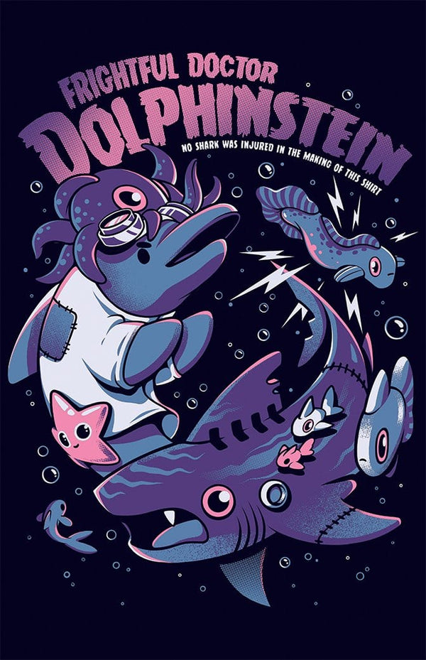 Dolphinstein Posters by Ilustrata - Pixel Empire