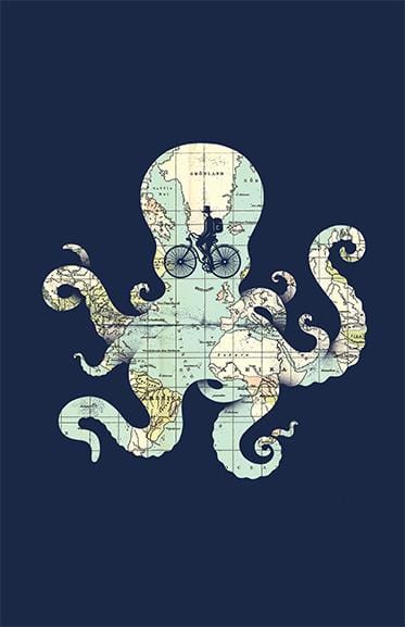 All Around the World Posters by Enkel Dika - Pixel Empire
