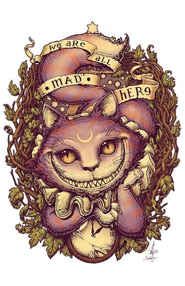 Cheshire Cat Posters by Medusa Dollmaker - Pixel Empire