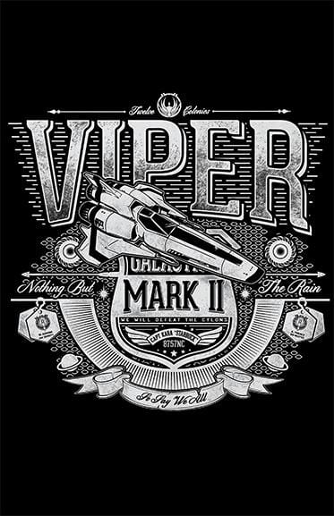 Colonial Fighter Posters by COD Designs - Pixel Empire