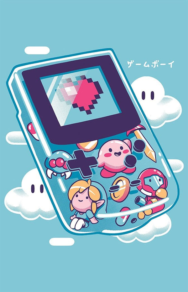 Gameboy Folks Posters by Ilustrata - Pixel Empire