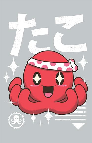 Kawaii Octopus Posters by Vincent Trinidad - Pixel Empire