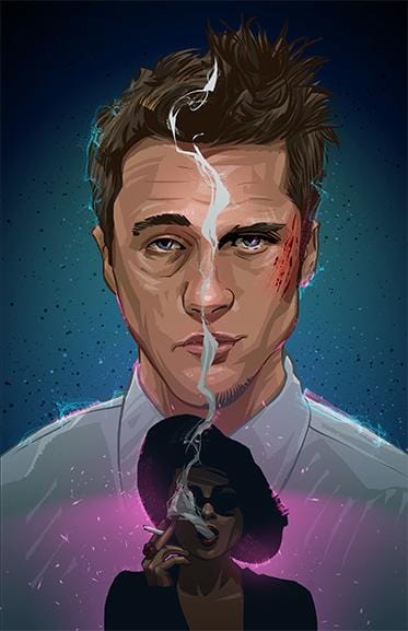 Fight Club Posters by Nikita Abakumov - Pixel Empire