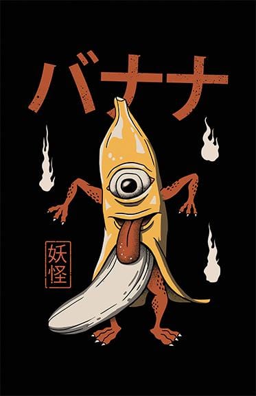 Yokai Banana Posters by Vincent Trinidad - Pixel Empire