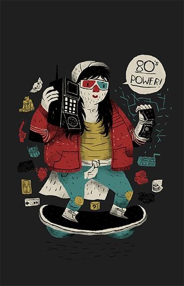 80's Power Posters by Louis Roskosch - Pixel Empire