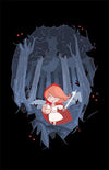 Little Red Fighting Hood Posters by Anna-Maria Jung - Pixel Empire