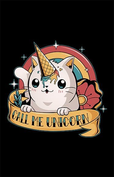 Call Me Unicorn Posters by Typhoonic - Pixel Empire