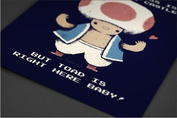 Toad Posters by Louis Roskosch - Pixel Empire