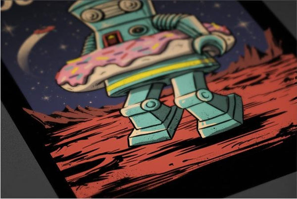 Dough Bot Posters by Vincent Trinidad - Pixel Empire