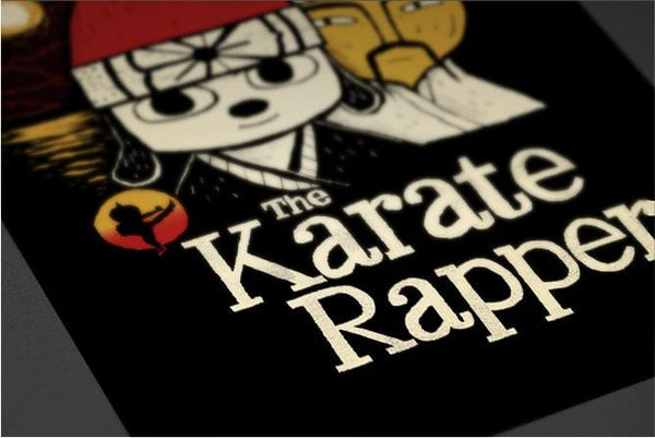 The Karate Rapper Posters by Louis Roskosch - Pixel Empire