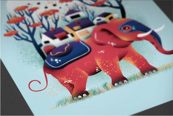 A Colorful Ride Posters by Dan Elijah Fajardo - Pixel Empire