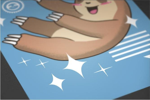 Kawaii Sloth Posters by Vincent Trinidad - Pixel Empire