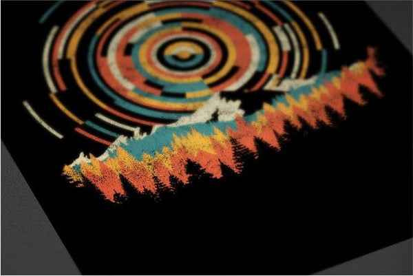 Geometry of Sunrise Posters by Dianne Delahunty - Pixel Empire